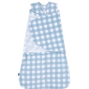 Blue Gingham Baby Sleep Sack